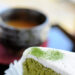 抹茶シフォンとほうじ茶ラテ
